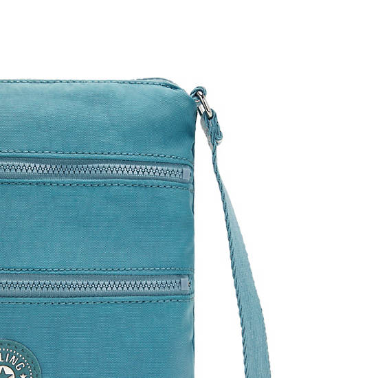 Kipling Keiko Crossbody Mini Tassen Turquoise | BE 1326BE